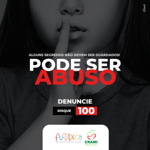 Subnotificação gritante no caso da violência sexual contra crianças e adolescentes.